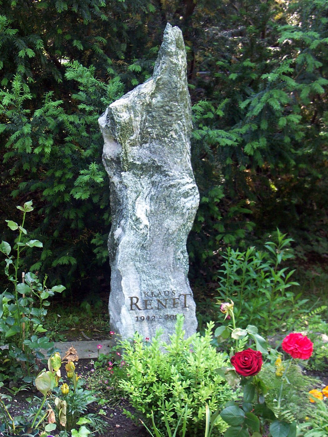 Grabstätte von Klaus Renft auf Südfriedhof Leipzig